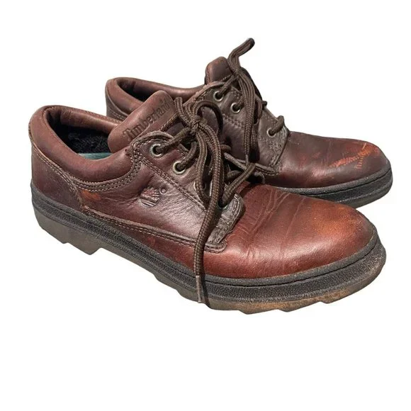 Timberland | Shoes | Timberland Lace Up Brown Leather Casual  display picture 3
